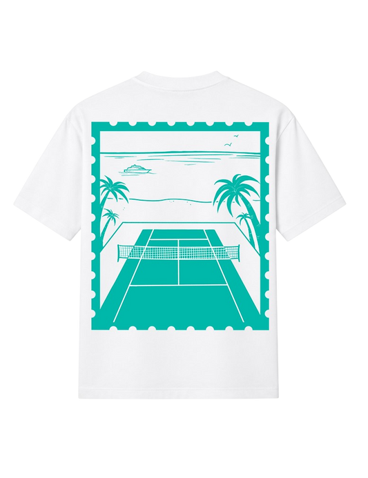 Courtside T-shirt (Teal Green)