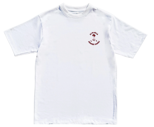 Volleyball T-shirt (Burgundy)