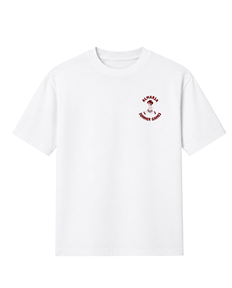 Volleyball T-shirt (Burgundy)