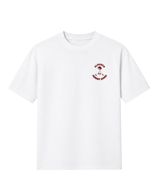 Volleyball T-shirt (Burgundy)