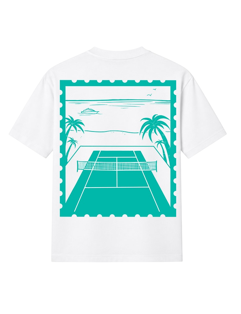 Courtside T-shirt (Teal Green)